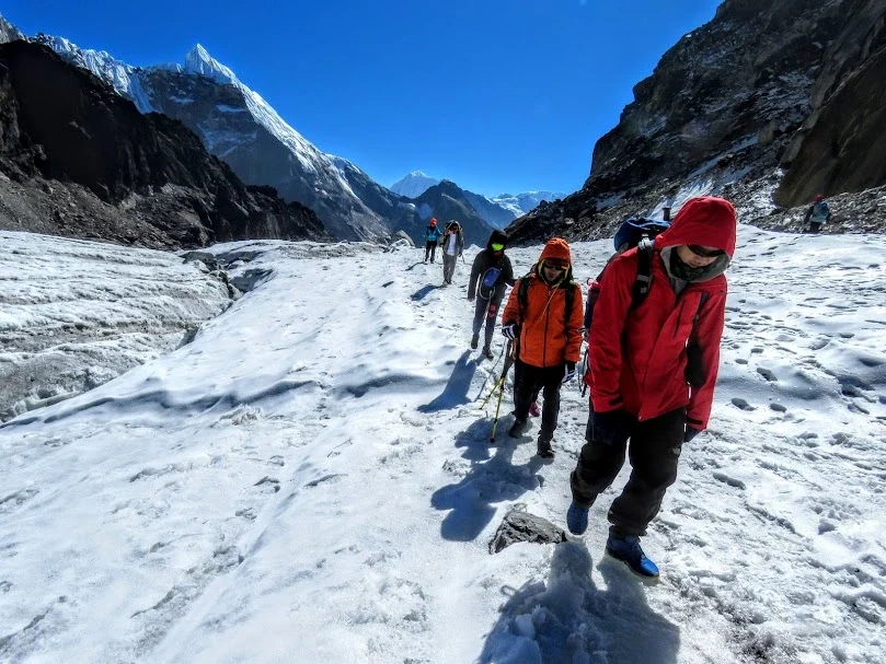 Everest on the way.